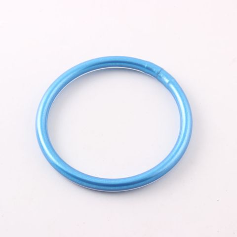 Ethnic Style Round Solid Color Silica Gel Unisex Buddhist Bangle