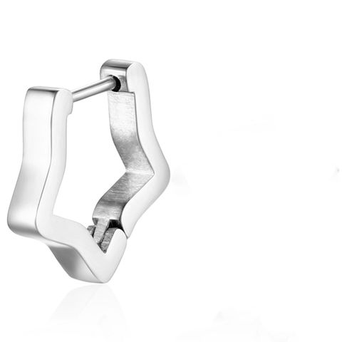 1 Piece Fashion Geometric Stainless Steel Plating Earrings