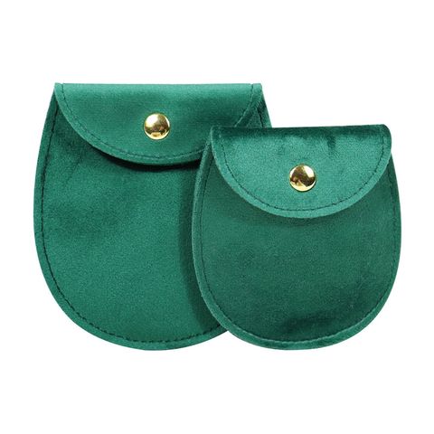 Simple Style Solid Color Cloth Jewelry Packaging Bags