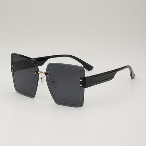 Elegant Basic Square Pc Square Frameless Women's Sunglasses