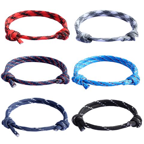 Basic Solid Color Cord Wholesale Bracelets