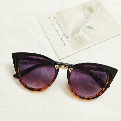 Streetwear Geometric Pc Cat Eye Full Frame Women's Sunglasses