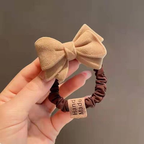 Fashion Bow Knot Plastic Handmade Hair Tie 1 Piece
