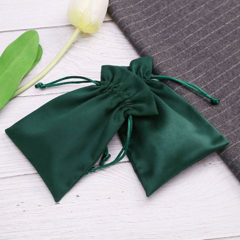 1 Piece Fashion Solid Color Cloth Drawstring Jewelry Packaging Bags
