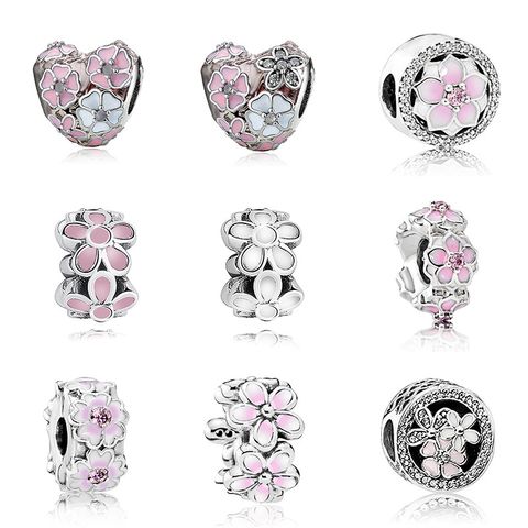 1 Piece Fashion Round Heart Shape Flower Alloy Stoving Varnish Rhinestones Jewelry Accessories
