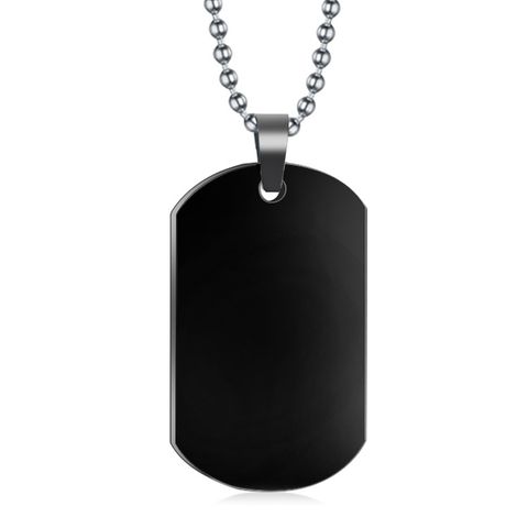1 Piece Fashion Letter Stainless Steel Plating Unisex Pendant Necklace