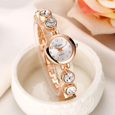 Casual Jewelry Solid Color Quartz Women's Watches