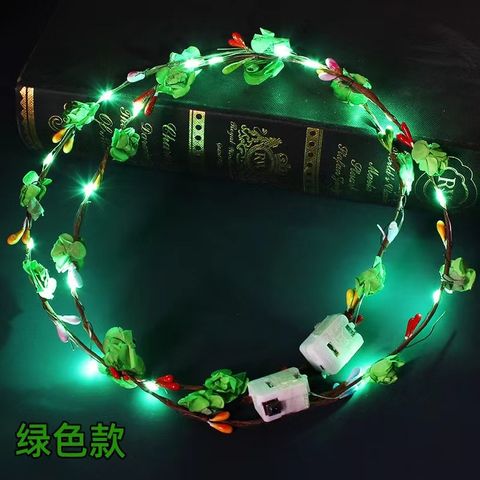 Sweet Led Lights Flash Luminous Garland Headdress Children Toy