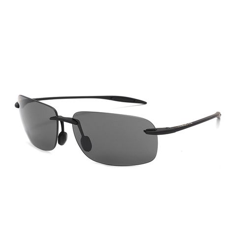 Sports Solid Color Pc Square Frameless Sports Sunglasses