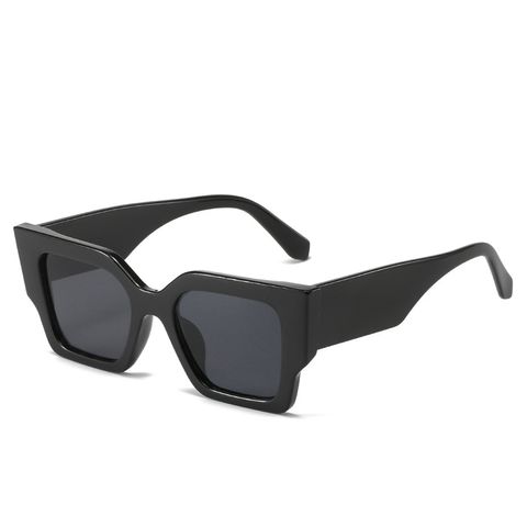 Casual Retro Square Pc Cat Eye Full Frame Women's Sunglasses