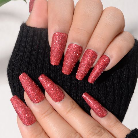 Ins Style Rose Pvc Nail Patches 1 Set