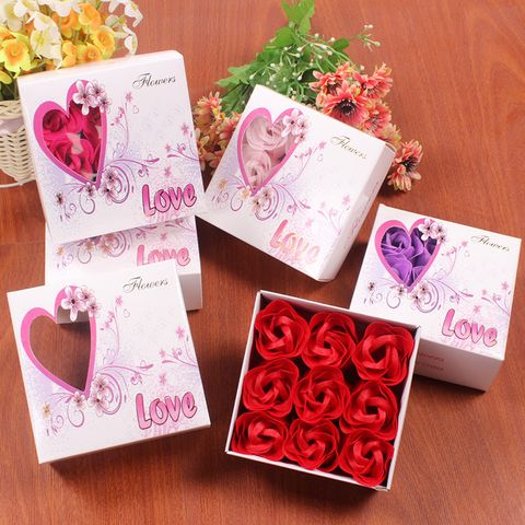 9 Roses Soap Flower Gift Box Valentine's Day Teacher's Day Gift Wholesale