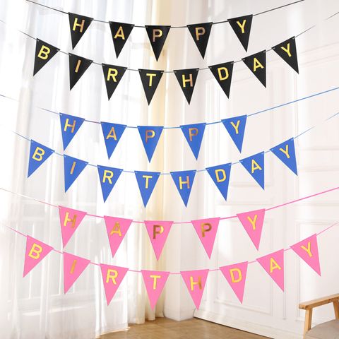 Birthday Letter Pvc Party Banner