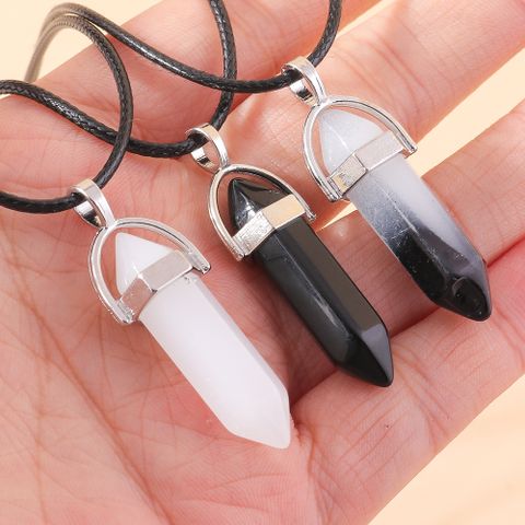 Wholesale Jewelry Modern Style Bullet Alloy Pendant Necklace