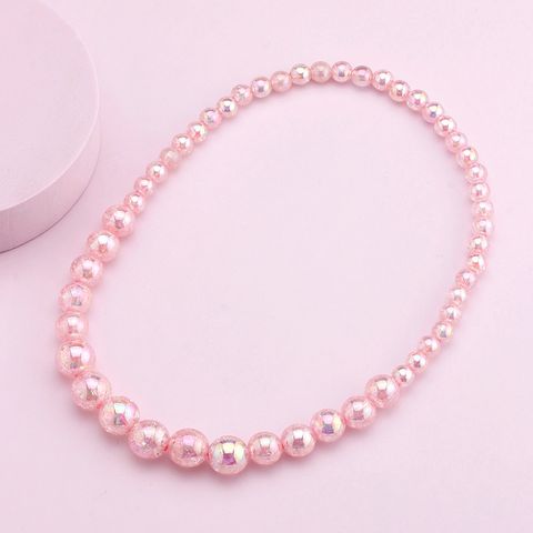Princess Romantic Solid Color Plastic Wholesale Necklace