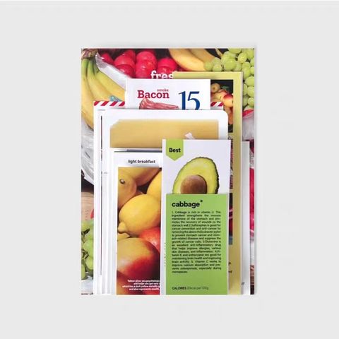 Adorable Green Fresh Theme Handbook Poster Decoration Sticker Pack Wholesale