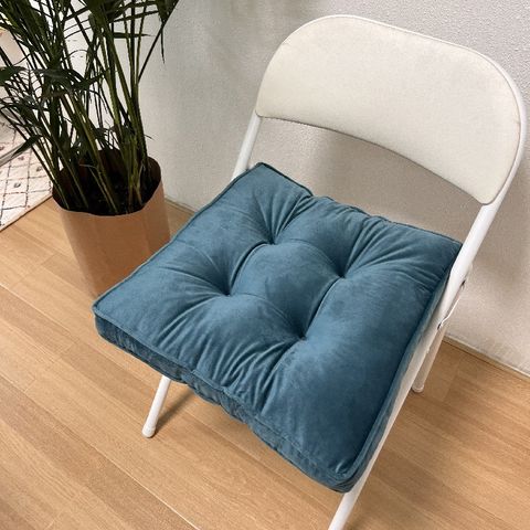 Fashion Solid Color Polyester Seat Cushion