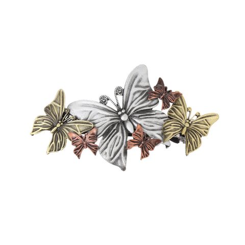 Punk Animal Letter Butterfly Alloy Plating Hair Clip
