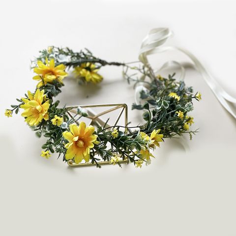 New Flower Butterfly Garland Wedding Bride Headwear Headband