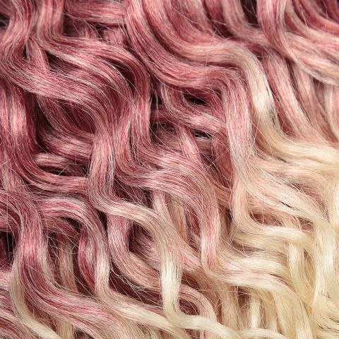 Women's Hip-hop Party Low Temperature Flame Retardant Wire Long Curly Hair Wigs