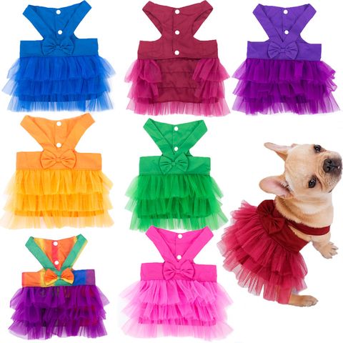 New Comfortable Breathable Dog Suspenders Dress Suit