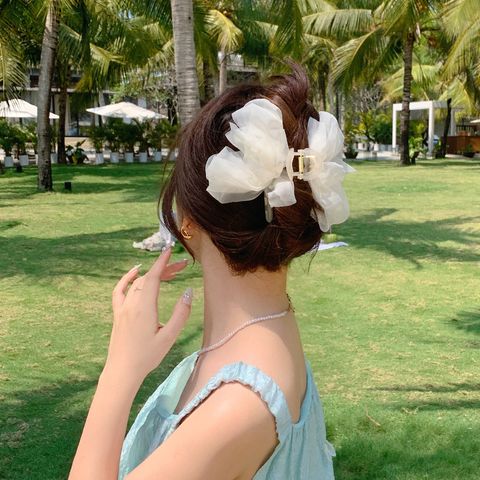 Ig Style Sweet Bow Knot Plastic Hair Claws