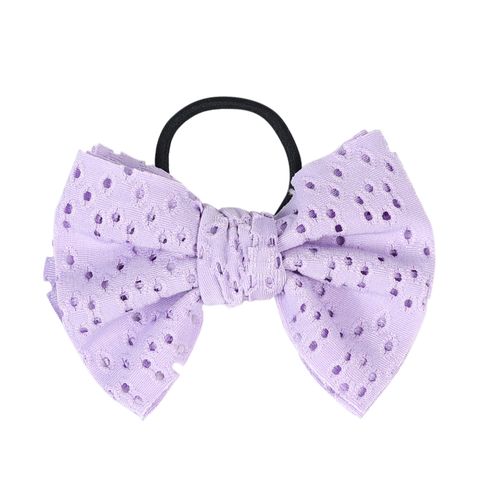 Princess Bow Knot Cloth Patchwork Hair Tie