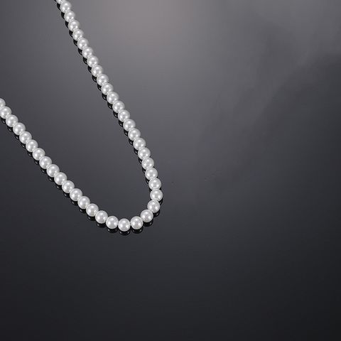 Fashion Cross Titanium Steel Inlay Unisex Layered Necklaces 1 Piece