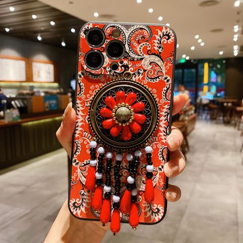 Chinoiserie Vintage Style Ethnic Style Geometric Tpu   Phone Cases
