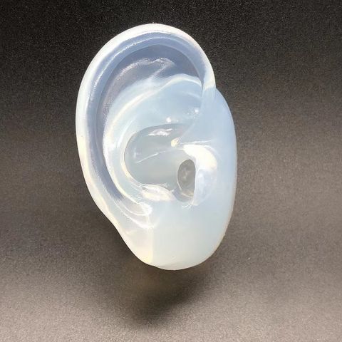 [tipo De Oreja] De Silicona Suave Modelo De Oreja Humana Para Limpieza De Oídos Suministros De Pantalla Médica