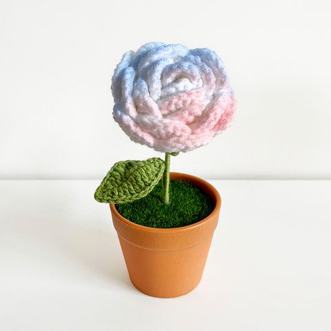 Sweet Flower Knit Imitation Plants