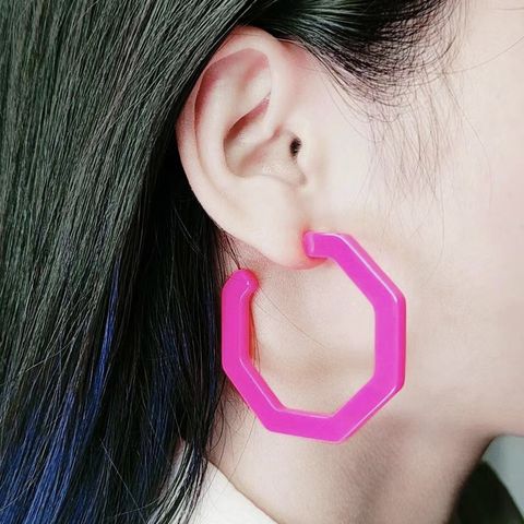 1 Pair Casual Geometric Metal Plating Women's Earrings