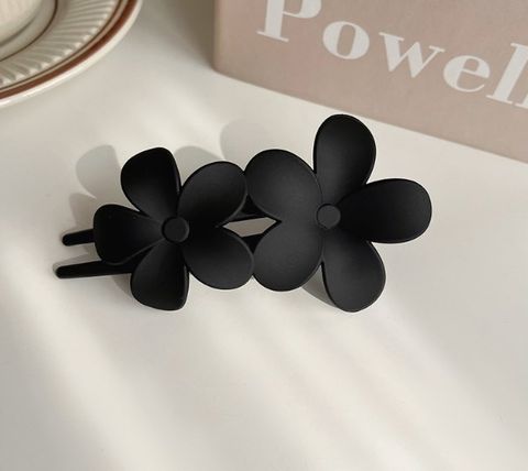 Simple Style Flower Arylic Hair Clip