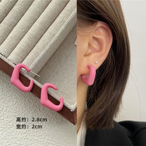 1 Pair Fashion Geometric Mixed Materials Women's Earrings