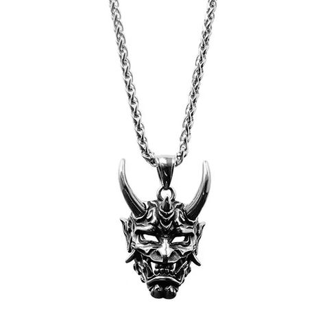 Hip-hop Punk Cartoon Alloy Plating Halloween Men's Pendant Necklace