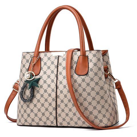 Women's Large All Seasons Pu Leather Business Handbag