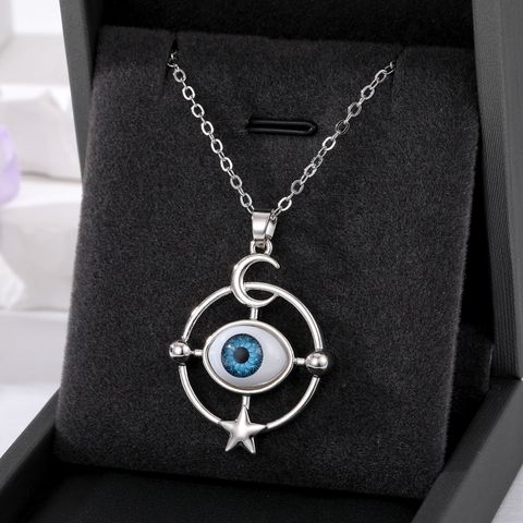 Ethnic Style Devil's Eye Alloy Plating Women's Pendant Necklace