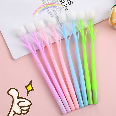 Fashionable And Cute Color-changing Rose Soft Rubber Gel Pen