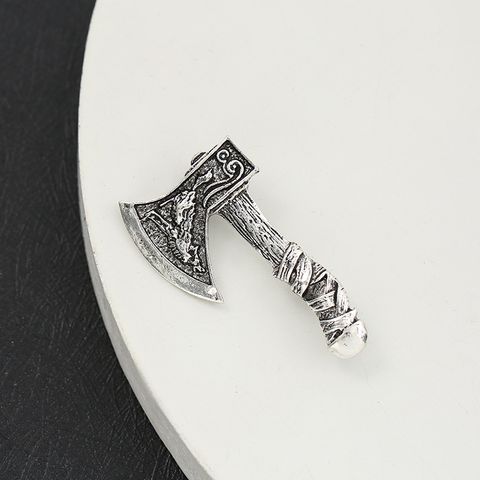 Simple Style Axe Alloy Enamel Women's Brooches