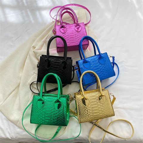 Women's All Seasons Pu Leather Basic Handbag