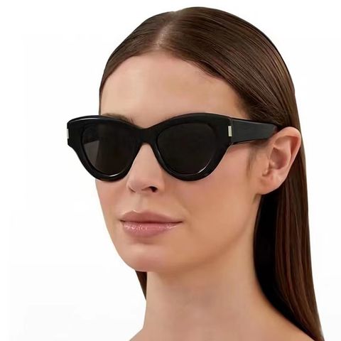 Modern Style Classic Style Streetwear Geometric Pc Cat Eye Full Frame Women's Sunglasses