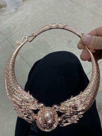 Retro Ethnic Style Peacock Dragon Zinc Alloy Plating Women's Necklace