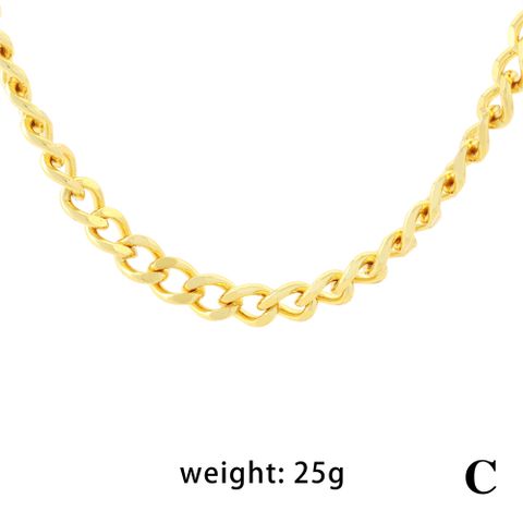 Hip-hop Simple Style Heart Shape Key Lock Copper 18k Gold Plated Zircon Pendant Necklace In Bulk