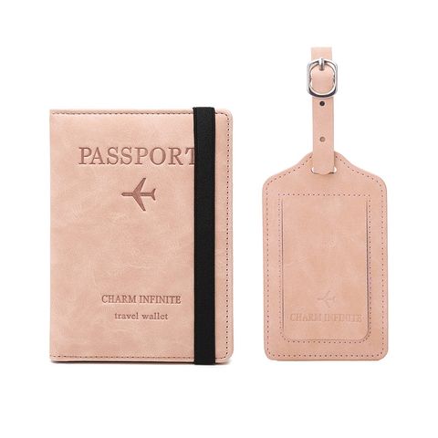 Unisex Solid Color Pu Leather Card Holders