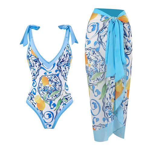 Women's Lady Printing One Pieces 1 Piece