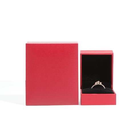 Elegant Solid Color Paper Flannel Wholesale Jewelry Boxes