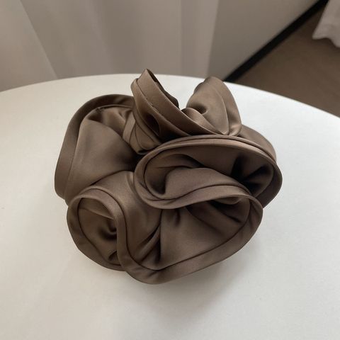 Modern Style Solid Color Cloth Hair Tie