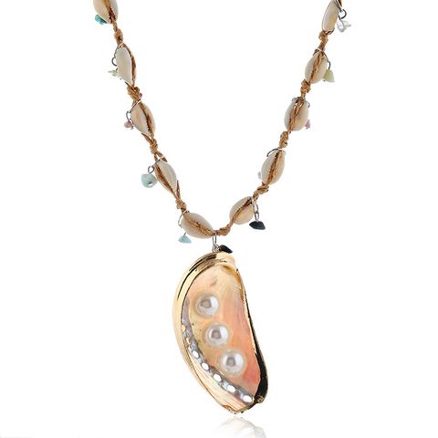 Hawaiian Beach Starfish Shell Alloy Shell Wholesale Necklace