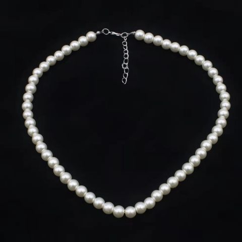 Lady Cross Artificial Gemstones Artificial Pearl Wholesale Necklace