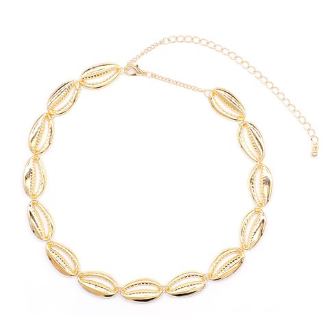Vacation Shell Alloy Wholesale Necklace